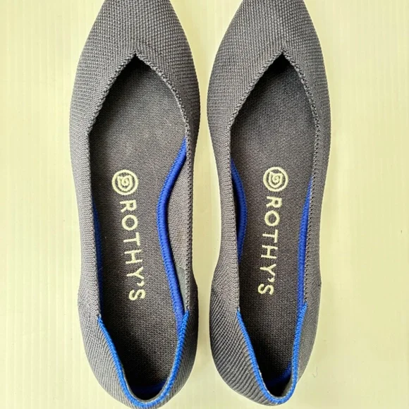 Rothy's The Point Dark Royal Blue Size 7 - Picture 7 of 10